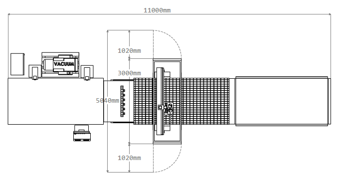 Mikon Vesta pro CNC Router layout