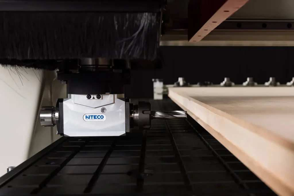 Mikon Orka CNC router inner view