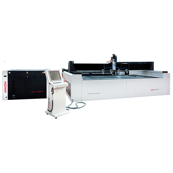 Mikon MJT Pure Water CNC waterjet cutting machine