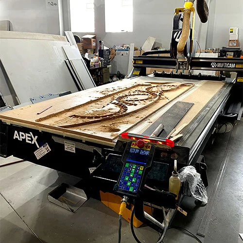 U.B. Signs & Graphics | Precision Signage with MultiCam Apex 3R CNC Router