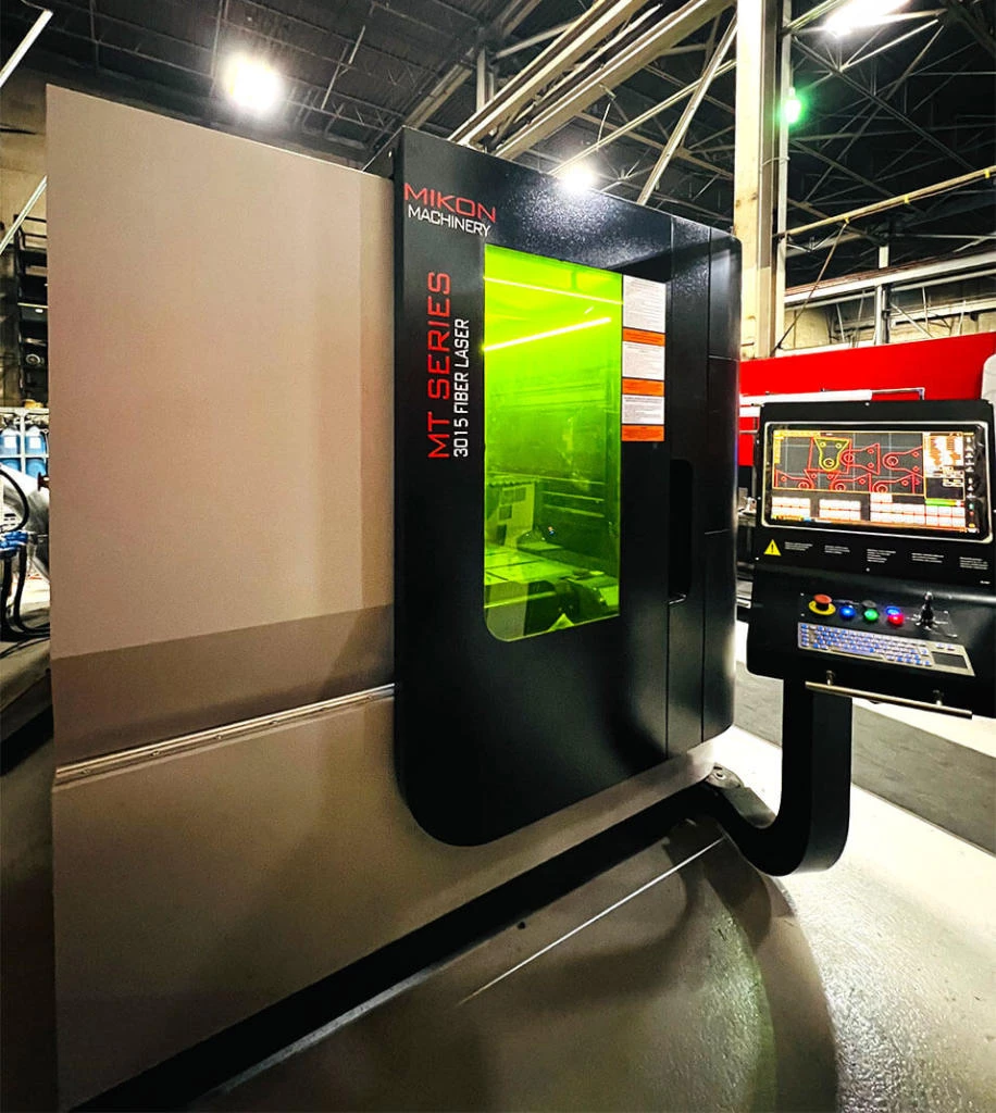 Mikon MT1530 Fiber Laser 6KW using in Metal fabrication industry