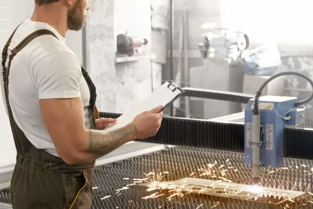 CNC fiber laser cutting machine safety practices